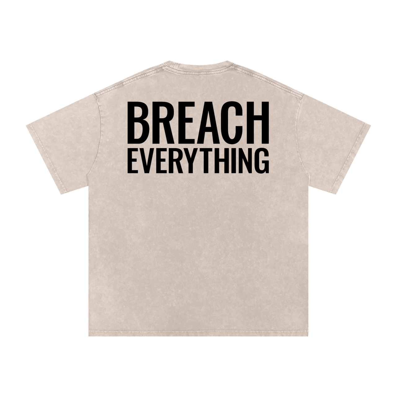 BREACHER OVERSIZED WASHED COTTON TEE